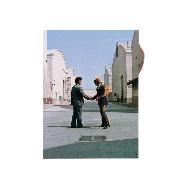Copertina di Wish you were here, Pink Floyd