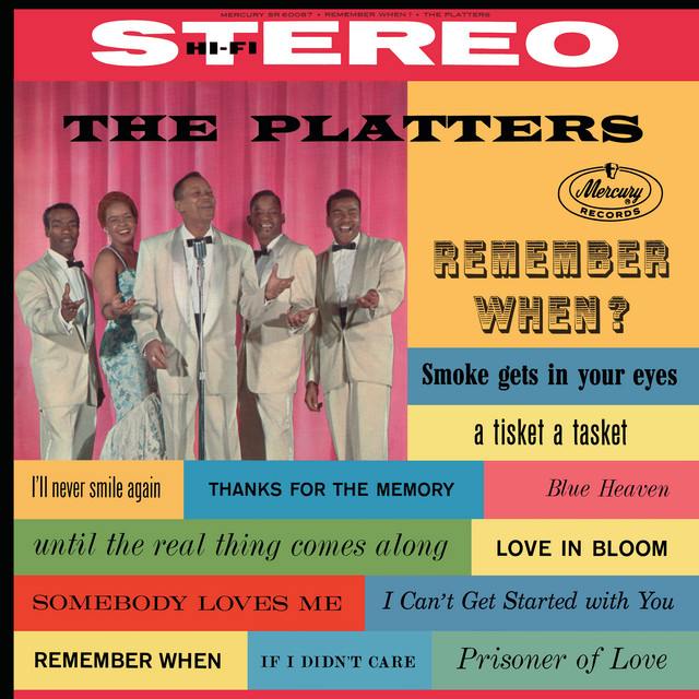 Copertina di Smoke gets in your eyes, The Platters