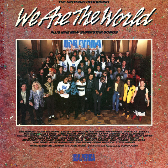 Copertina di We are the world, USA for Africa